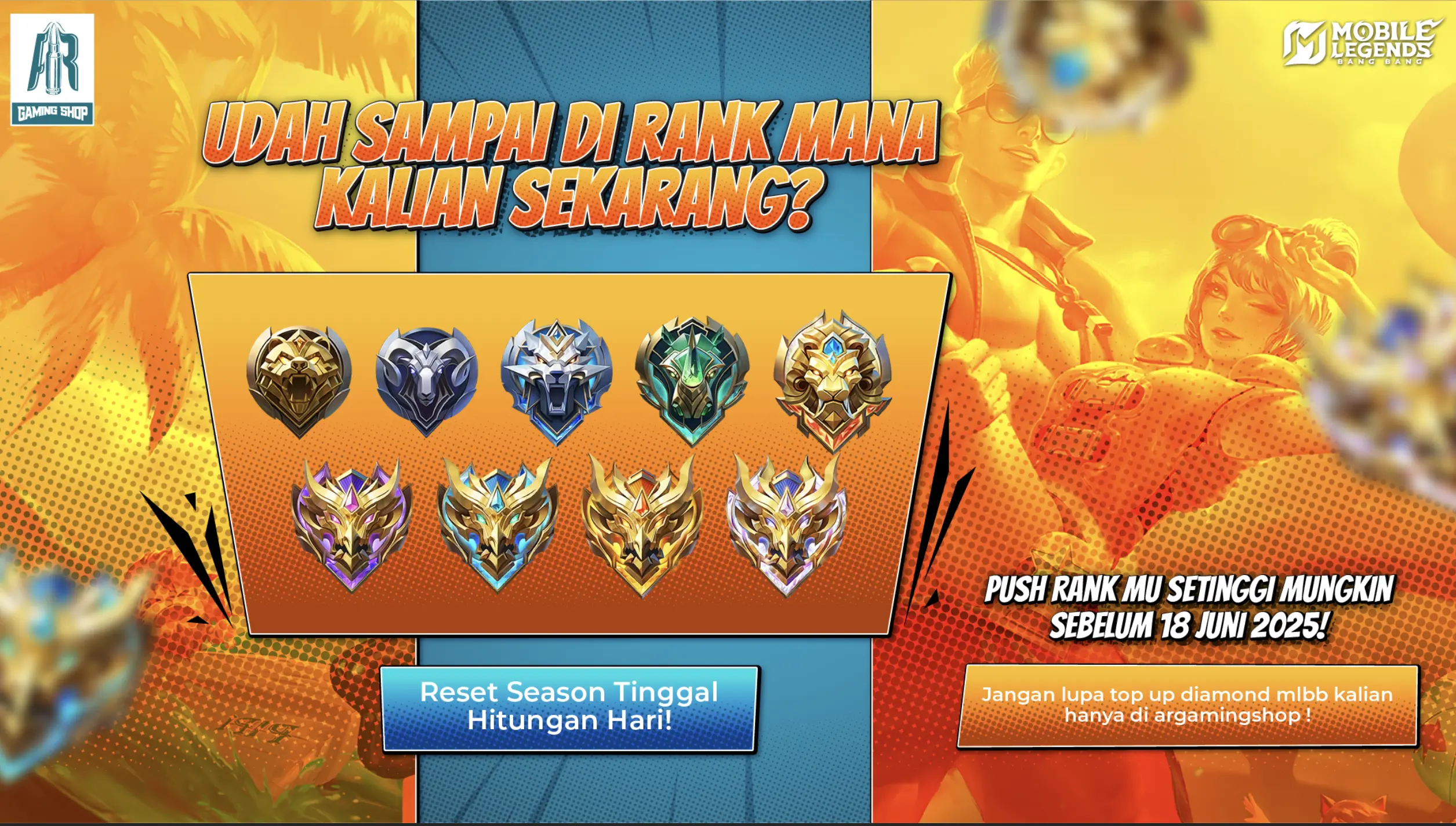 Panduan Lengkap Push Rank di Mobile Legends: Bang Bang untuk Pemula hingga Mythic