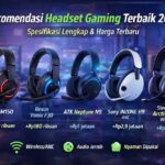Setup hardware dan gear gaming terbaik 2026 dengan PC gaming, keyboard mechanical, mouse gaming, dan headset