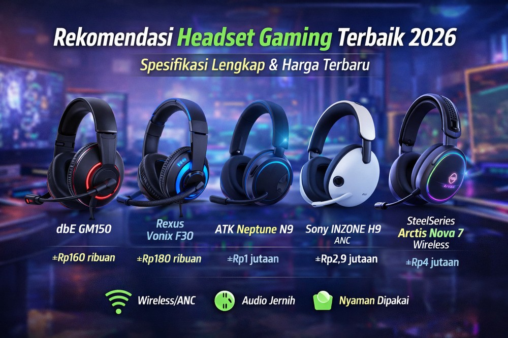 Panduan Hardware & Gear Gaming Terbaik 2026 Indonesia